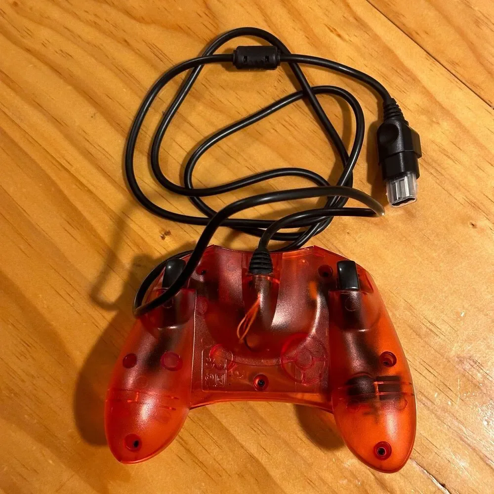 Wired Gamepad Joystick Controller Compatible With Microsoft Classic Xbox S-type